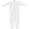 Global Industrial Disposable Microporous Coverall, Elastic Wrists/Ankles, White, Large, 25PK 708189L - alternate 1